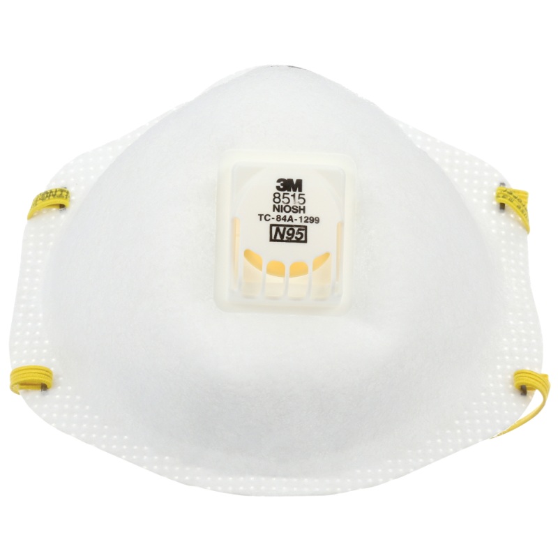 Respirateurs contre les particules jetables 3M™ 8515 pour soudage homologué N95 avec valve d'expiration