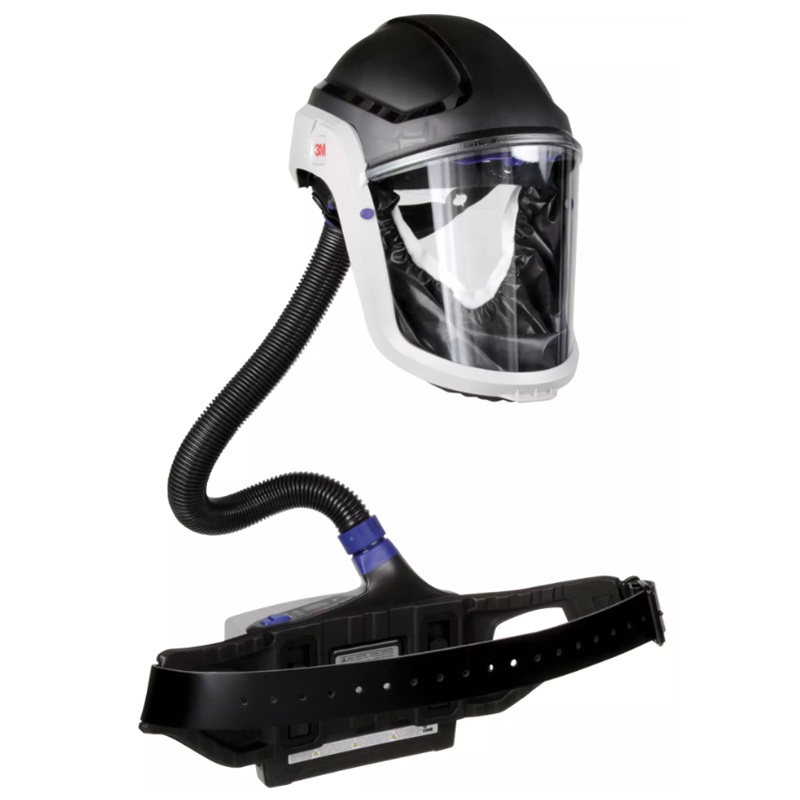 Ensemble APR à épuration d'air motorisé 3M™ Versaflo™ série TR-600 avec casque et ceinture à durabilité prolongée