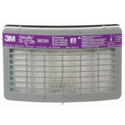 3M™ Versaflo™ TR-3712N-5 high efficiency (HE) filters