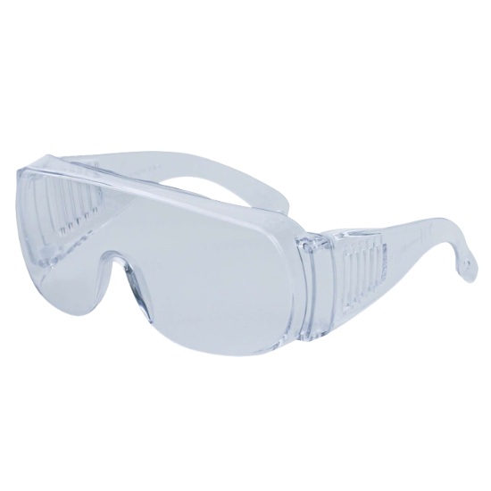 Lunettes de sécurité sans monture Piton avec protections et lentilles claires