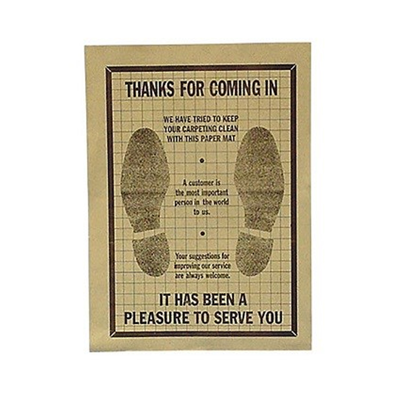 PAPIER ROBUSTE POUR PROTÈGER LE TAPIS DAUTO (BOITE DE 500)