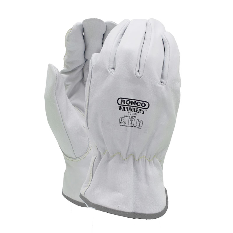 Wrangler’s™ goatskin leather driver gloves, S