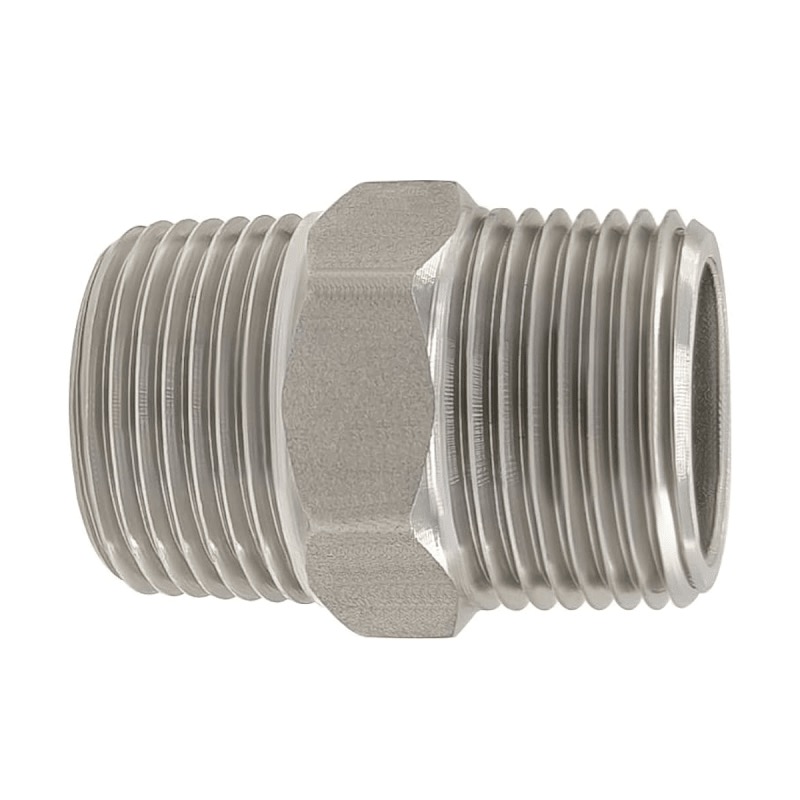 Union hex (nipple) Weatherhead en acier droit 3/4 M-NPT X 1/2 M-NPT