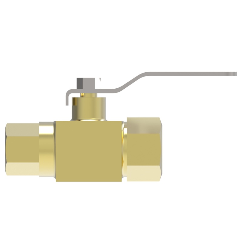 Weatherhead brass ball valve 1/4 F-NPT 600 WOG