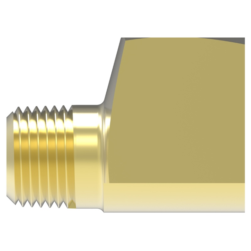 Weatherhead brass 90 deg street elbow 3/4 F-NPT X 3/4 M-NPT