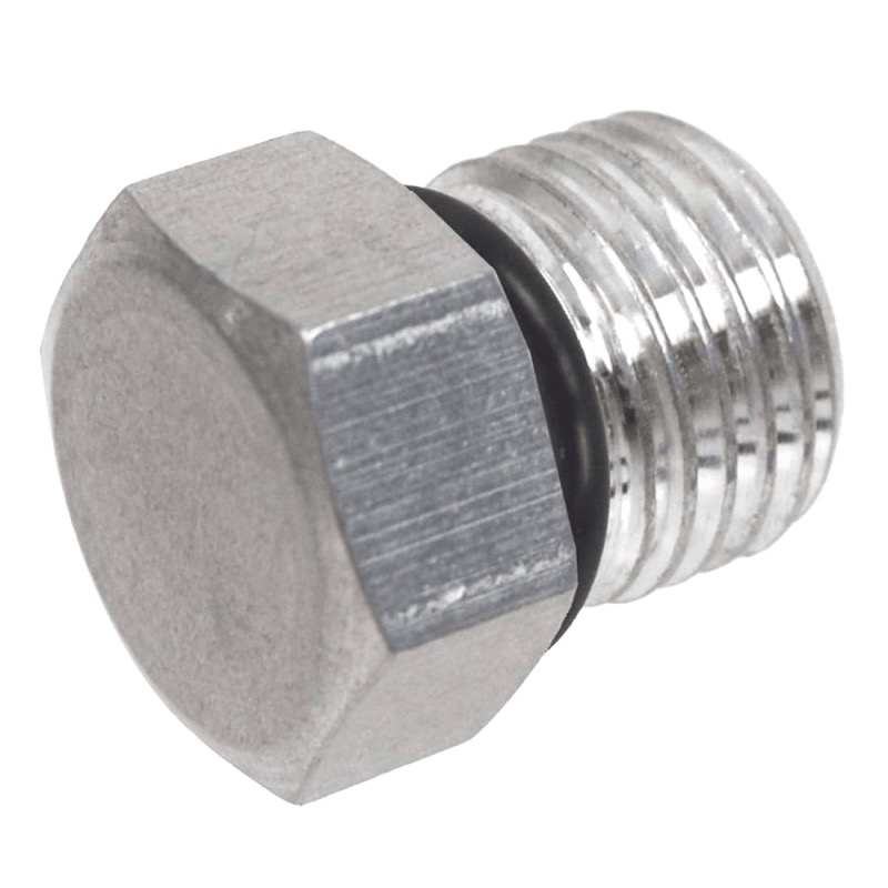 Bouchon mâle Weatherhead en acier tête hexagonale 5/8 M-ORB