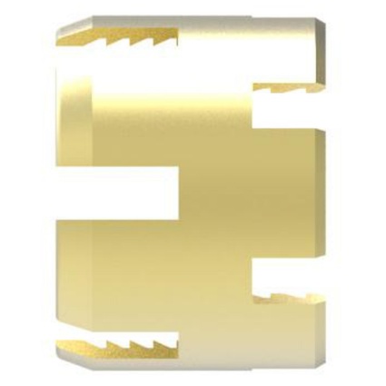 Weatherhead D.O.T. brass compression sleeve 3/8 tube for air brake rubber hose