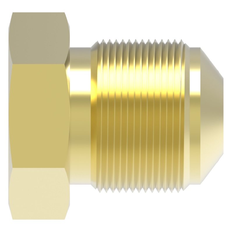 Weatherhead brass SAE 45° flare sealing plug 5/16 tube