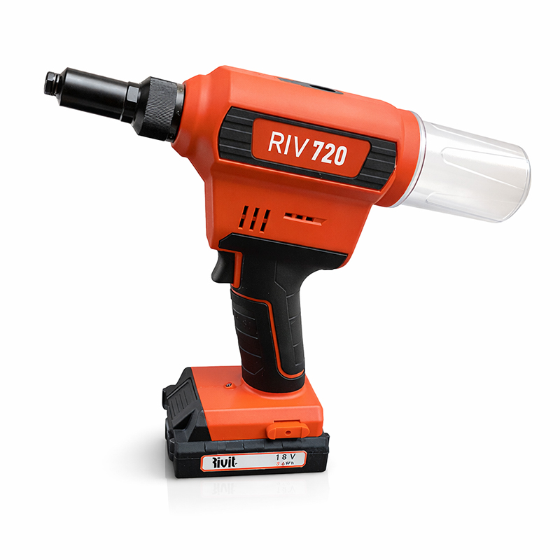 RIV720-LITHIUM BATTERY RIVETER 18.0V 2.0AH FOR RIVETS
