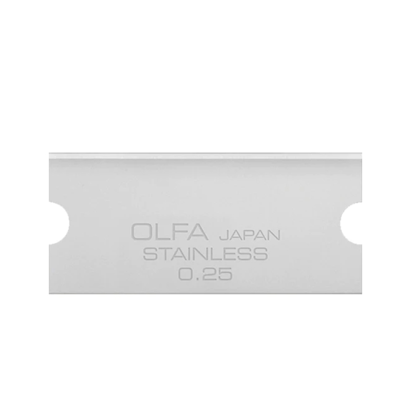 Lames de rechange Olfa® en acier inoxydable de 40 mm pour couteaux GSR-2 (6/pck)