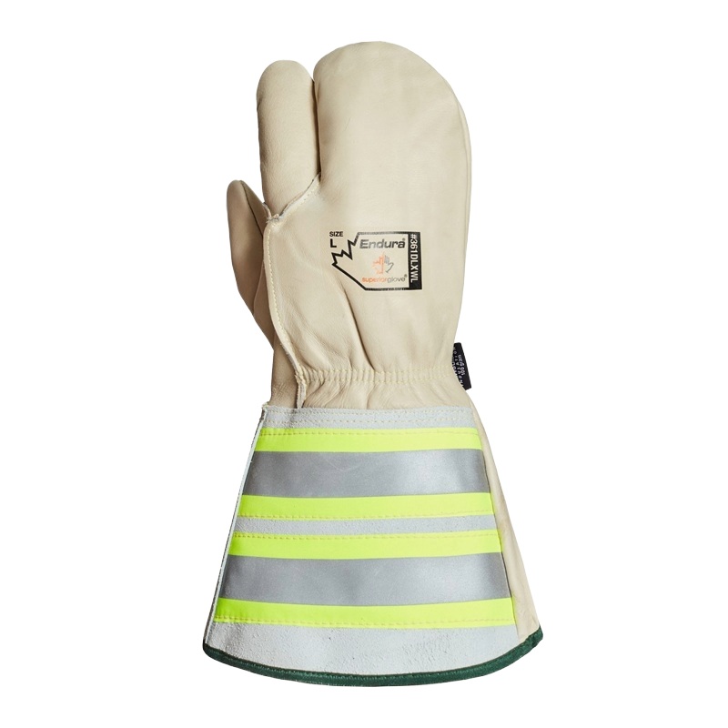Endura® leather lineman mitts with extreme cold protection down to -45°C, L
