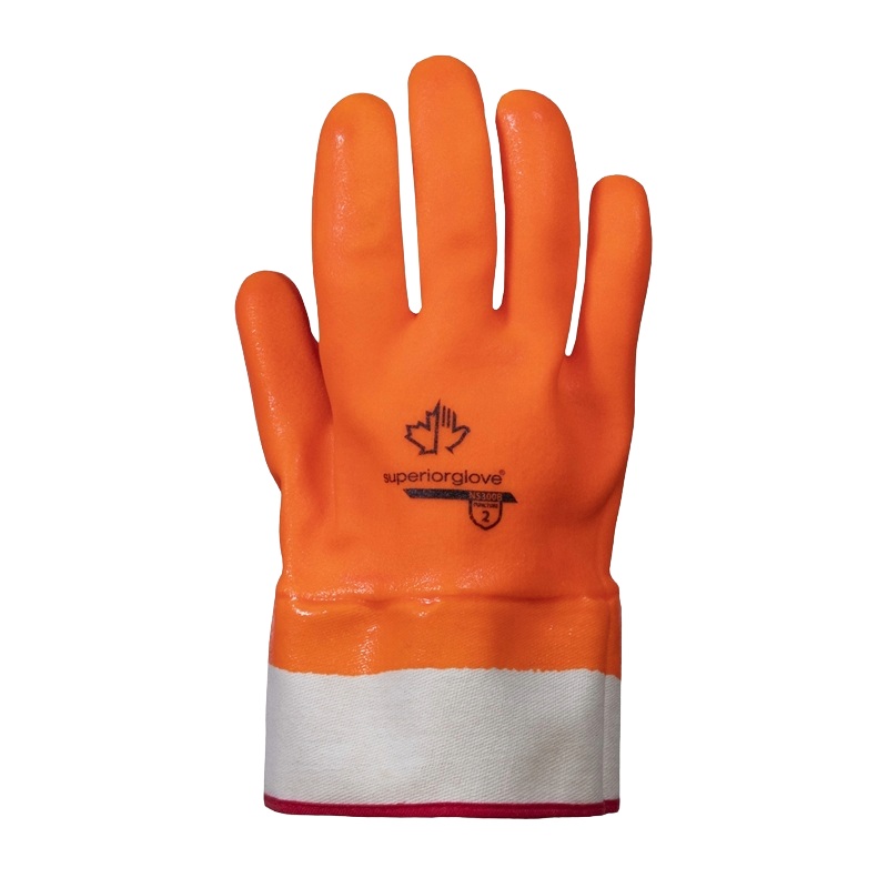 SolvStop™ food safe chemical-resistant gloves with cold protection down to -5°C, L