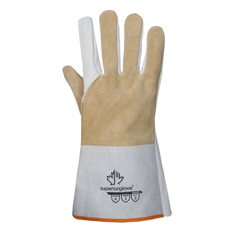Endura® thin leather TIG welding gloves, L