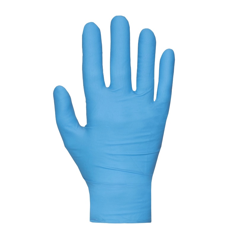 KeepKleen® industrial-grade nitrile disposable gloves 8 mil blue, L