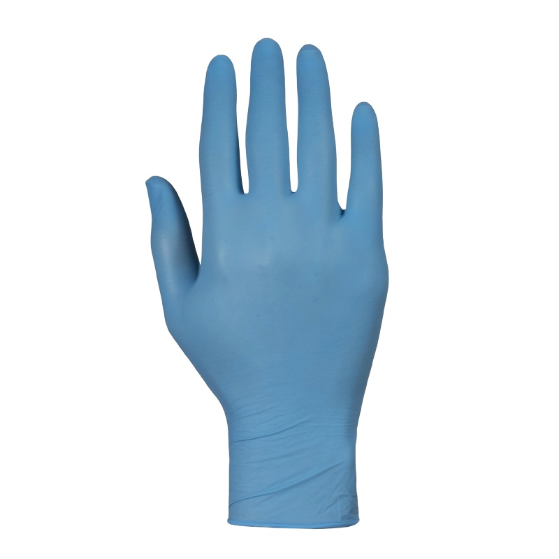 KeepKleen® industrial-grade nitrile disposable gloves 4 mil blue, L