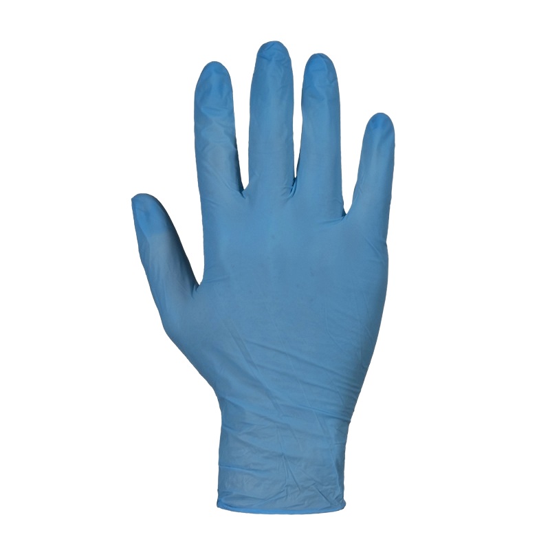 KeepKleen® medical-grade nitrile disposable gloves 4 mil blue, L