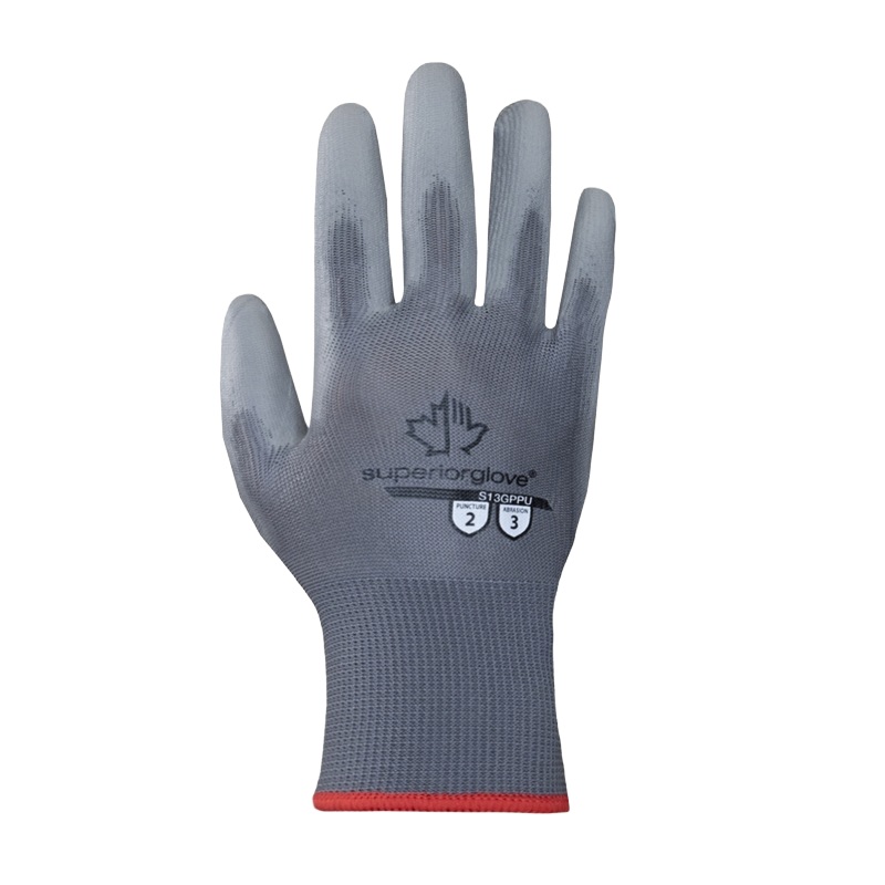 KnitActiv™ low-linting coated gloves with non-marring palms and high touch sensitivity, XL