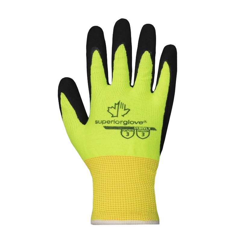 Gants enduits haute visibilité KnitActiv™, S