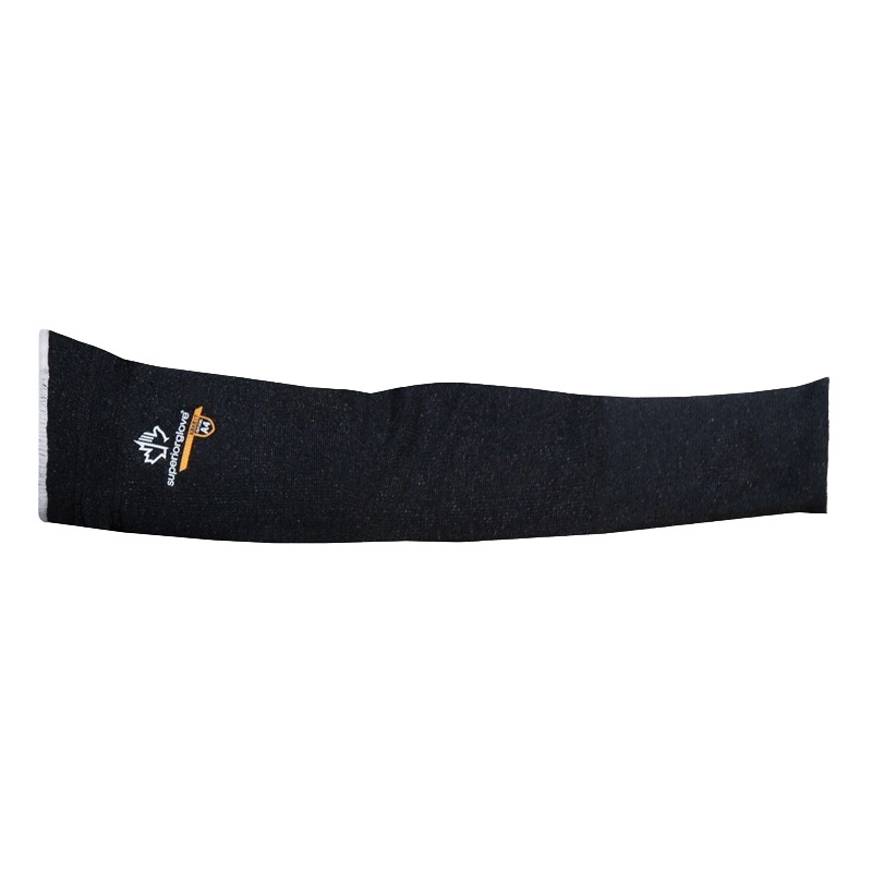 ParaActiv™ heat and cut-resistant black sleeves 18 in long, XL