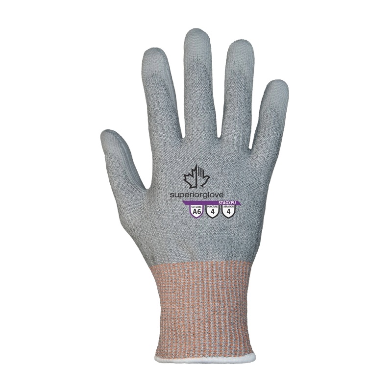 TenActiv Pro™ low-linting cut-resistant coated gloves with non-marring palms, M