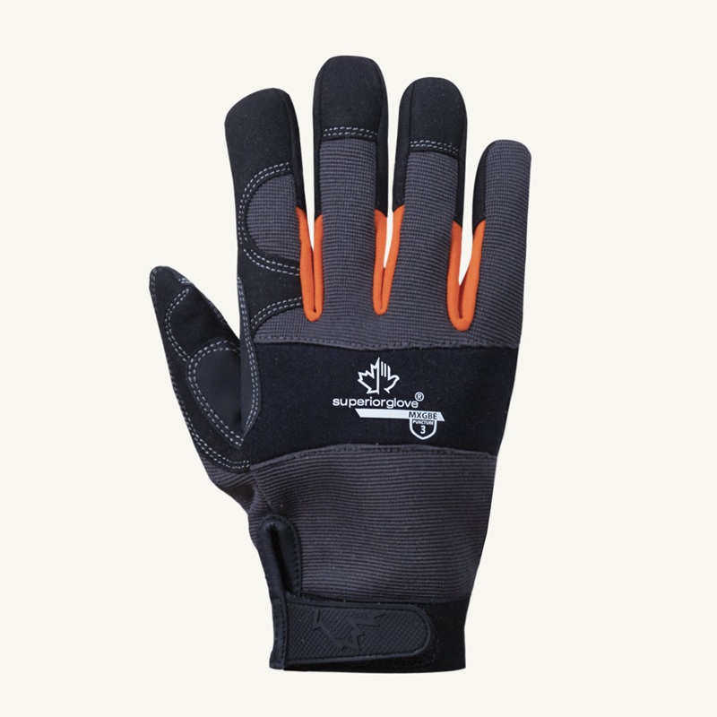 Clutch Gear™ economical quick-drying mechanic style gloves, S
