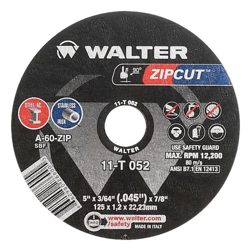 Meule à tronçonner Zipcut™ 5po X 3/64po X 7/8po type 1