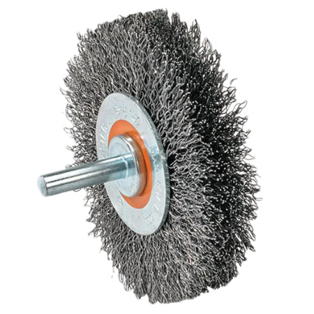 Brosse montée à fils crêpés 2 po X 5/8 po