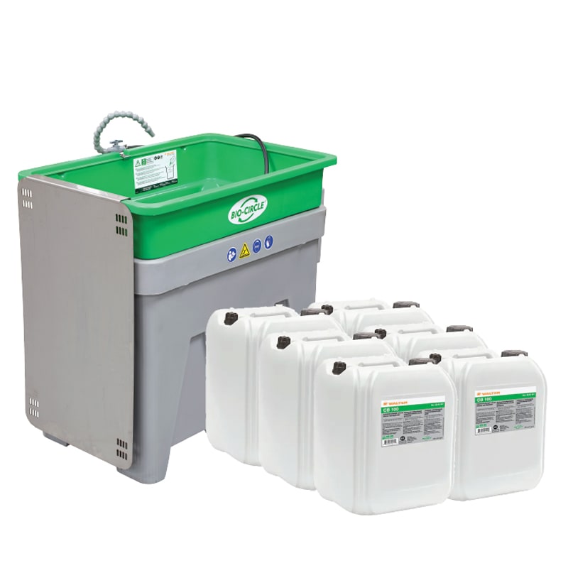 Cleanbox Maxi™ with 6 CB 100 bottles (20 L)