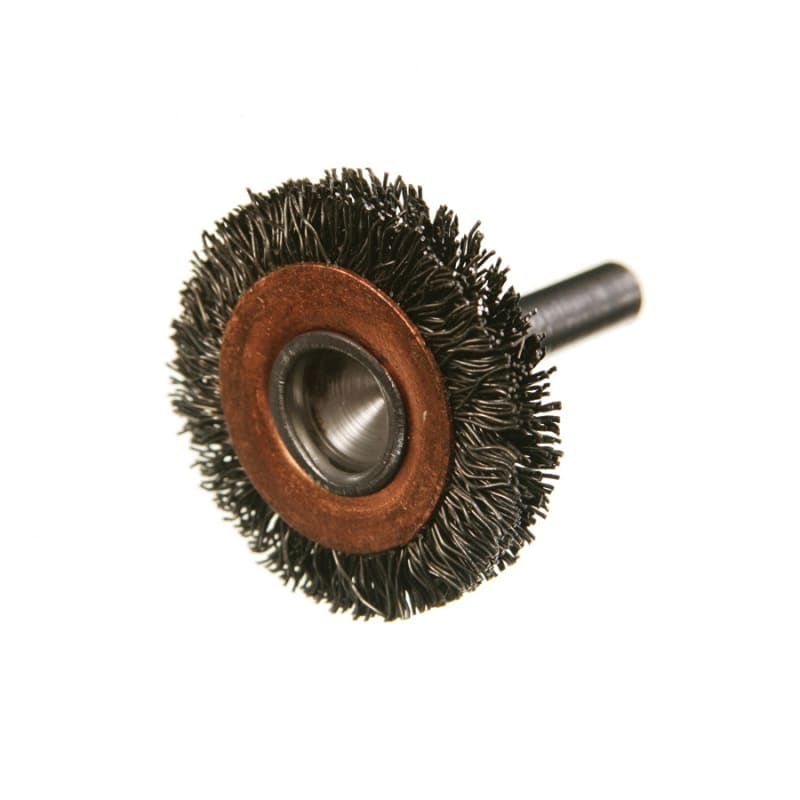 1-1/2 CIRCULAR END BRUSH .005 STEEL