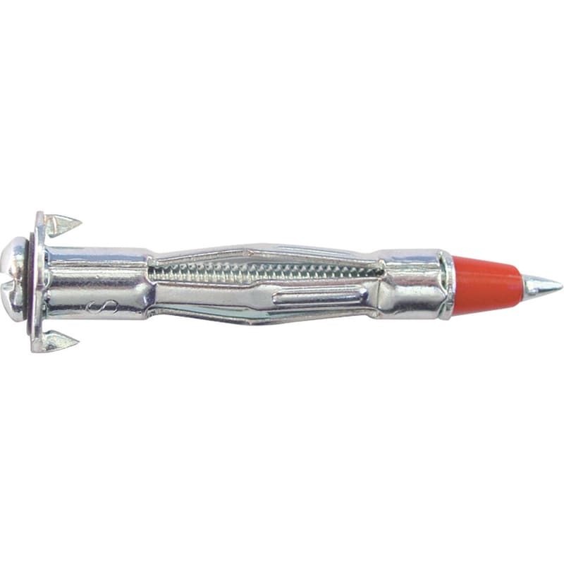 1/8po Short POLLY Drive Hollow Wall Anchor, Phillips/Slotted BTE/100
