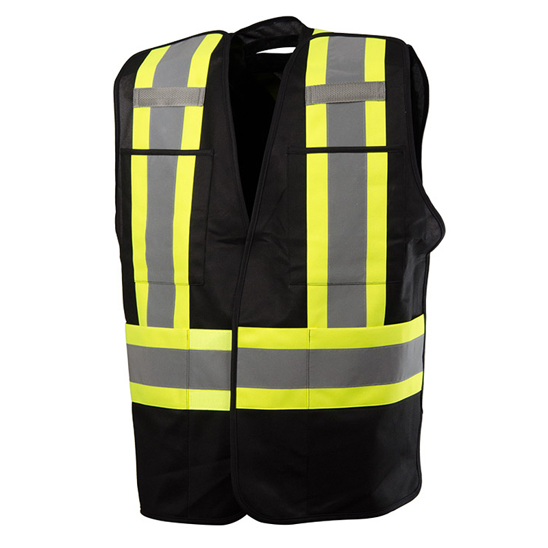 Five Point Tear-Away Safety Vest with Four Po