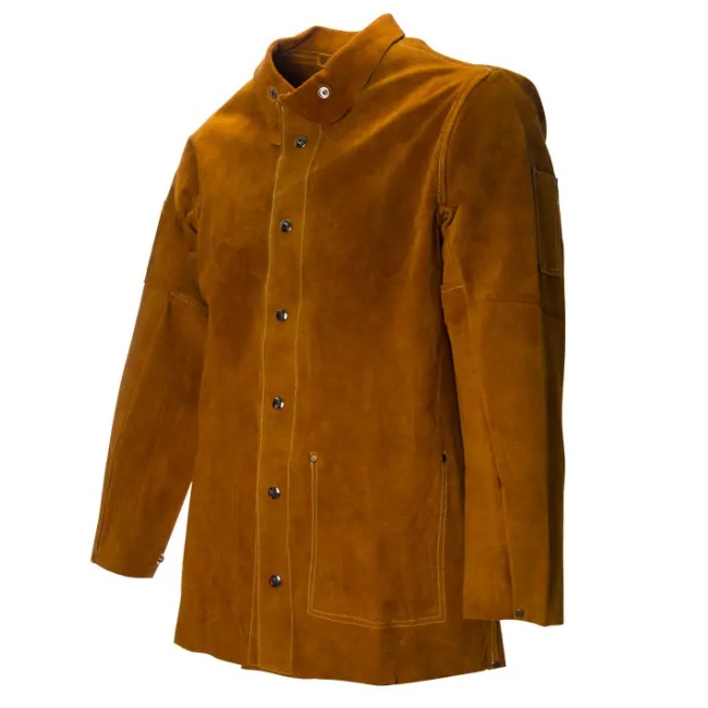 Veste de soudage beige, M