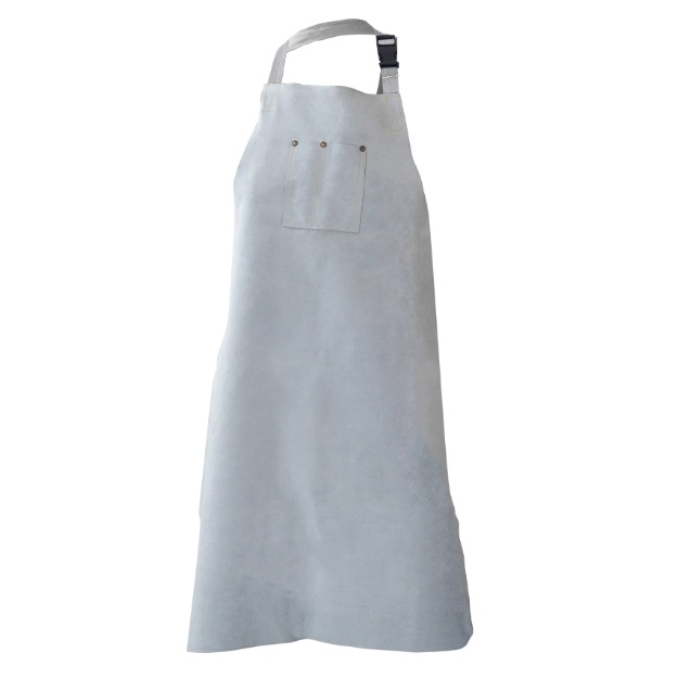 Tablier de soudage gris, taille unique