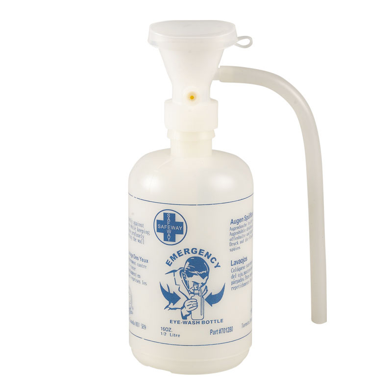 Eyewash Bottle with Eye Cup, 500ml