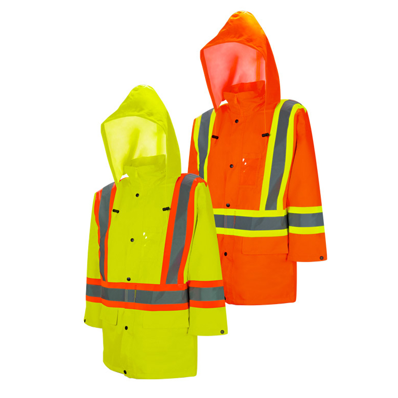 980 Traffic Jacket, Large, Orange