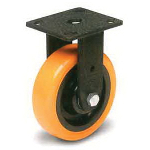 CASTER 4 RIGID ORG POLYURATHAN 600LBCAP