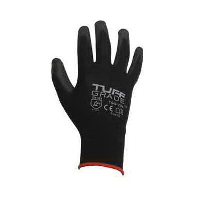 Tuff Grade™ coated gloves with polyurethane palm coating for better dexterity, XL