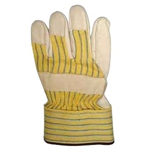 Tuff Grade™ full palm leather fitter style gloves, L