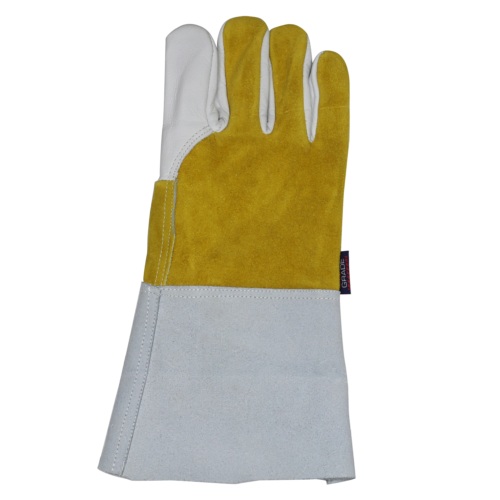 Tuff Grade™ split cowhide leather welding gloves, L