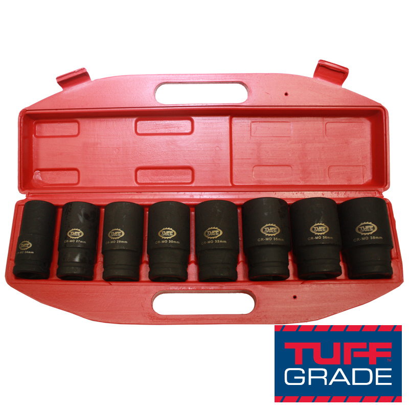 3/4 DRIVE, 9PC MET DEEP IMPCT SOCKET ST