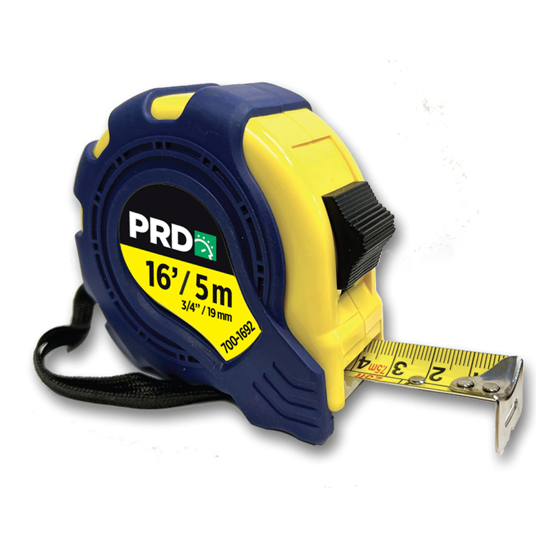 PRD measuring tape 16 ft (5 m) X 3/4 in (19 mm)