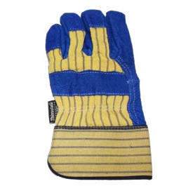 Tuff Grade™ full palm split leather fitter style gloves with Thinsulate™ lining, L