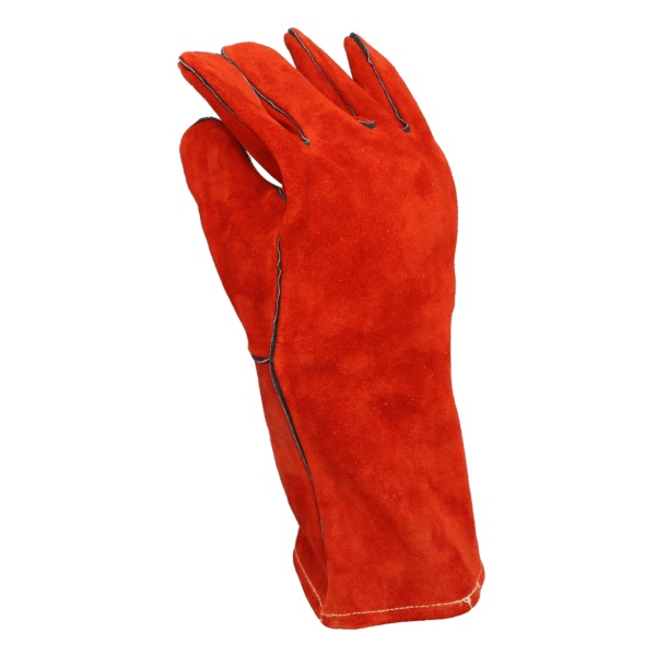 Tuff Grade™ goatskin leather TIG welding gloves with heat and flame protection, one size