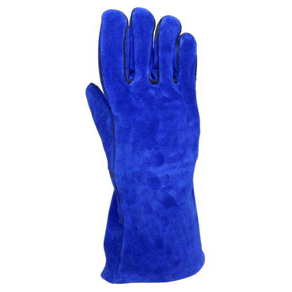 Tuff Grade™ split buffalo leather welding gloves with heat and flame protection and Kevlar® stitching, one size