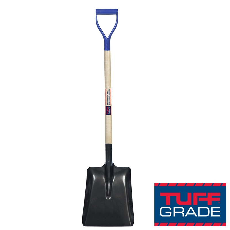 TUFF GRADE STEEL SNOW SHOVEL 11.25 X 46.5