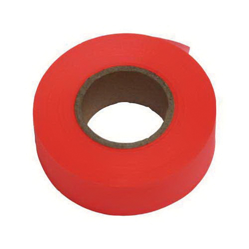Ruban de marquage 1 po X 200 pi orange fluorescent