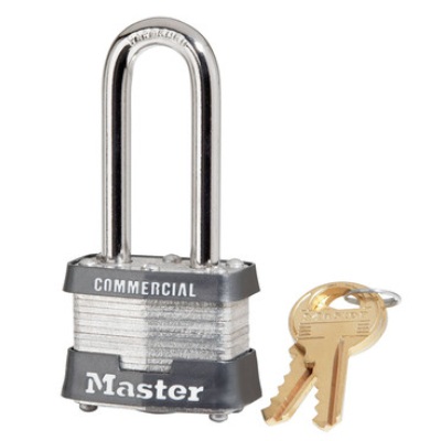 Cadenas à goupilles à clés identiques 1-9/16 po large avec anse de 2 po