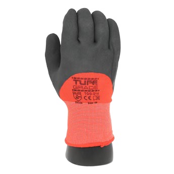 Tuff Grade™ coated gloves with foam latex palm coating and cold protection, S