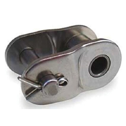 Offset roller chain link #200 Single 2-1/2 W 1-9/16 RD 1-1/2 IW