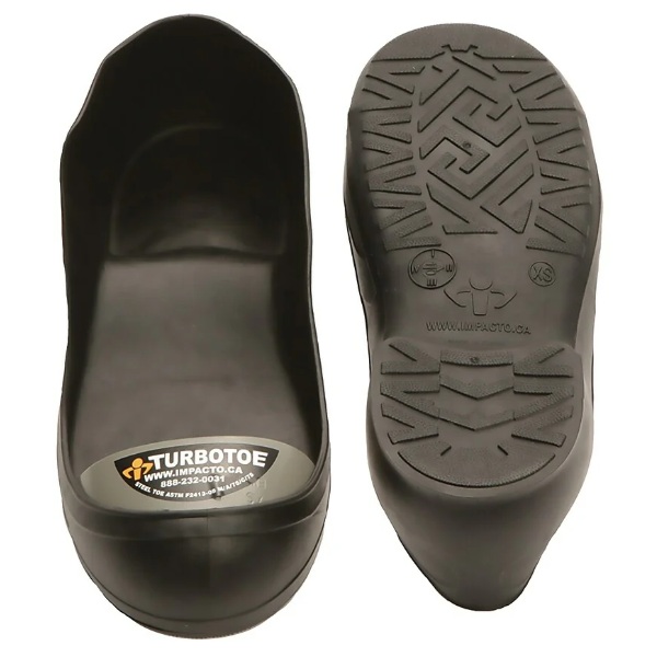 Coquilles de sécurité / caps d'acier Turbotoe® XS grises (paire)